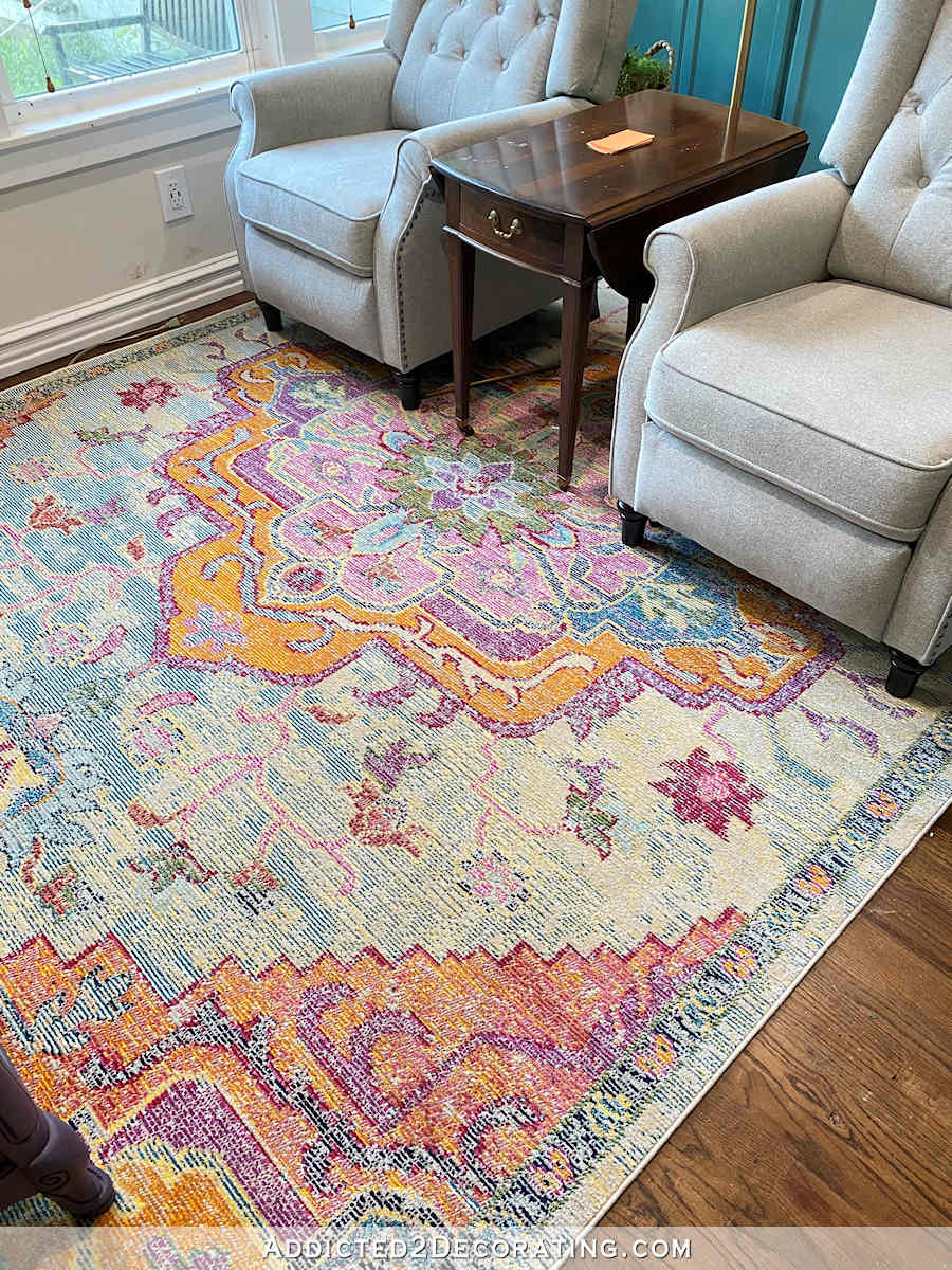new sitting room rug - 1