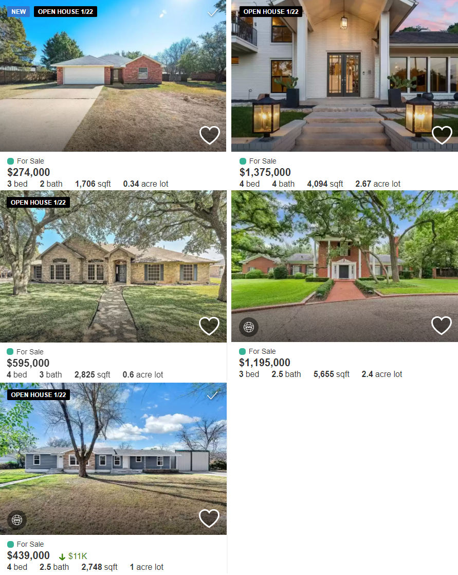 homes for sale in waco, texas - open houses