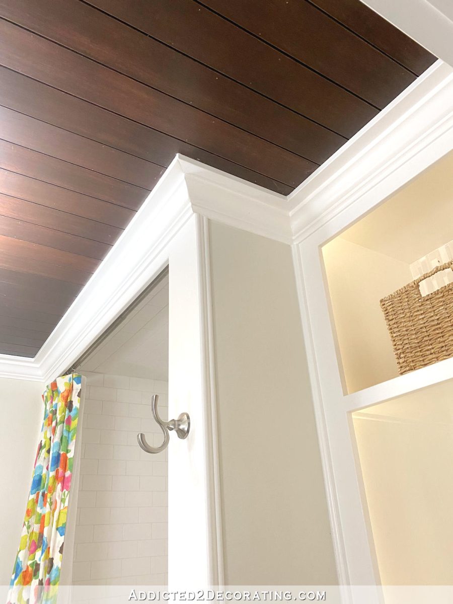 three ways to improve the look of plain crown molding - 3 - hallways bathroom trim