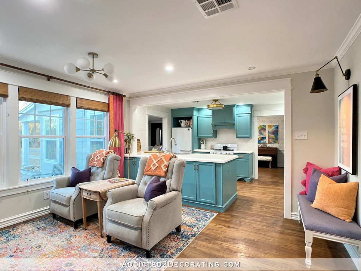 Galley Kitchen To The Living Room