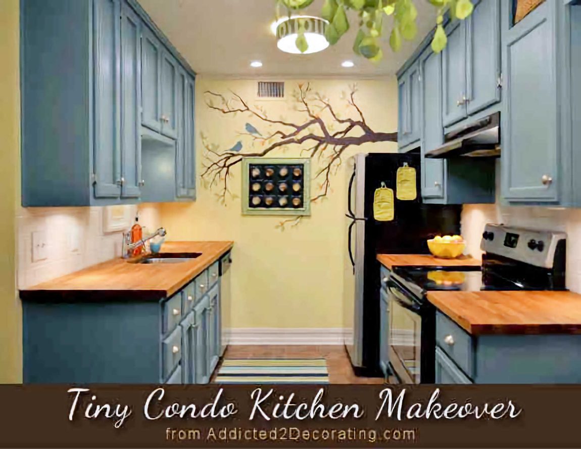 Small Kitchen Makeover - Addicted 2 Decorating®