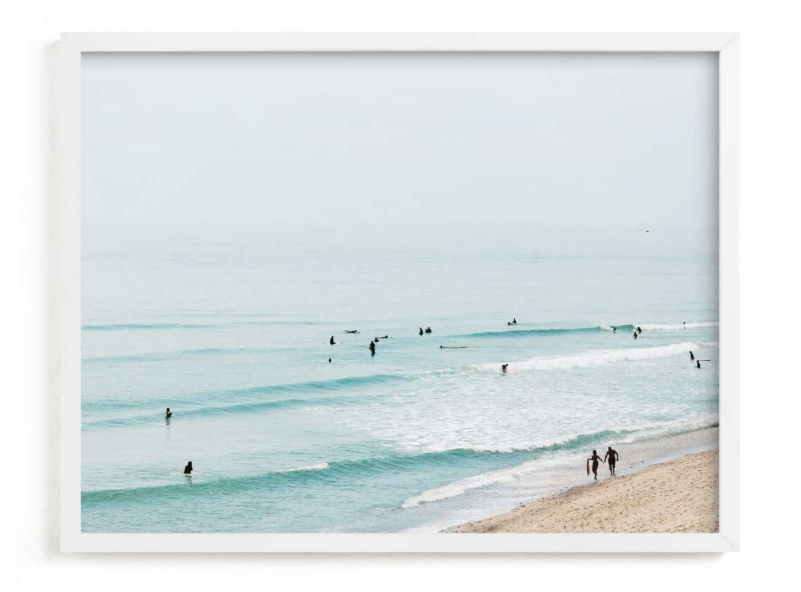 Ocean-inspired artwork - fine art photography -- Beach Summer Blues by Helen Makadia via Minted