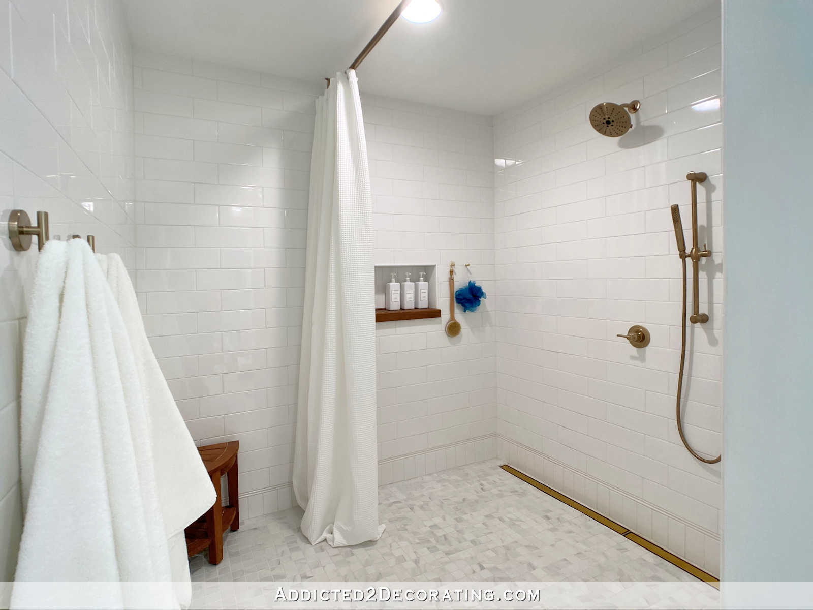 Our Master Bathroom Shower Is Finished!