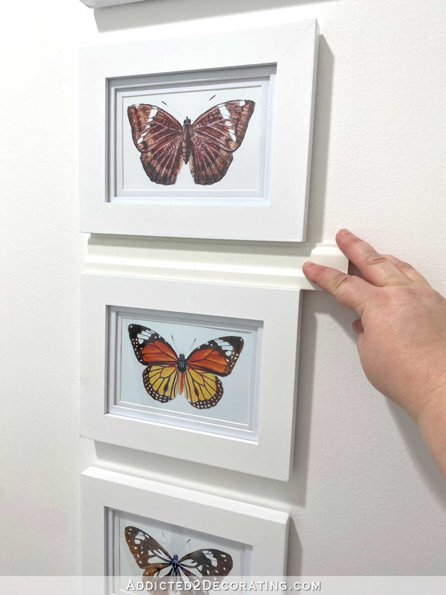 butterfly gallery wall 2
