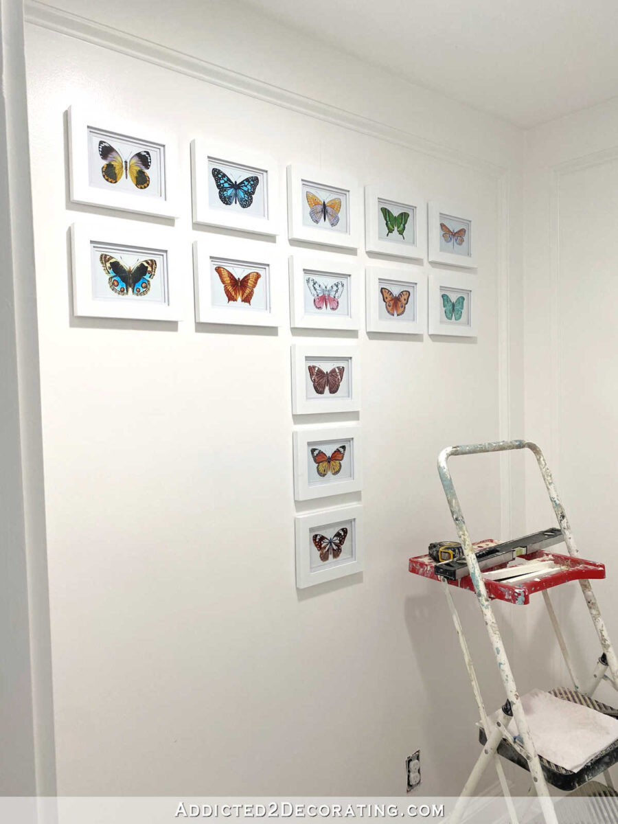 butterfly gallery wall 5
