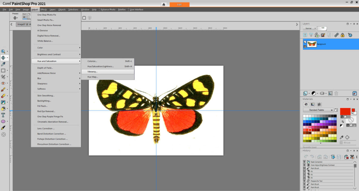 how to edit images to use for artwork using Corel PaintShop Pro 25
