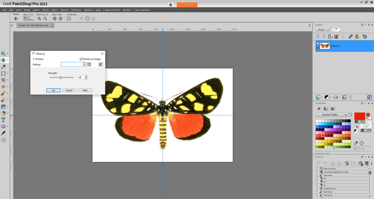how to edit images to use for artwork using Corel PaintShop Pro 26