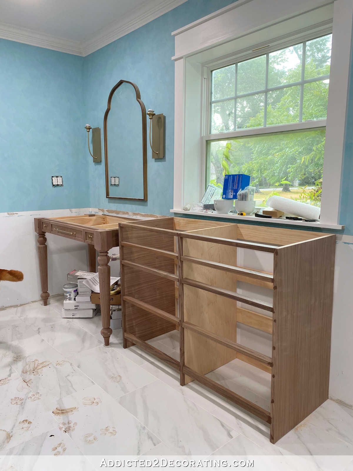 DIY Chest Of Drawers — Part 1 (Walnut Storage Cabinet For Our Bathroom)