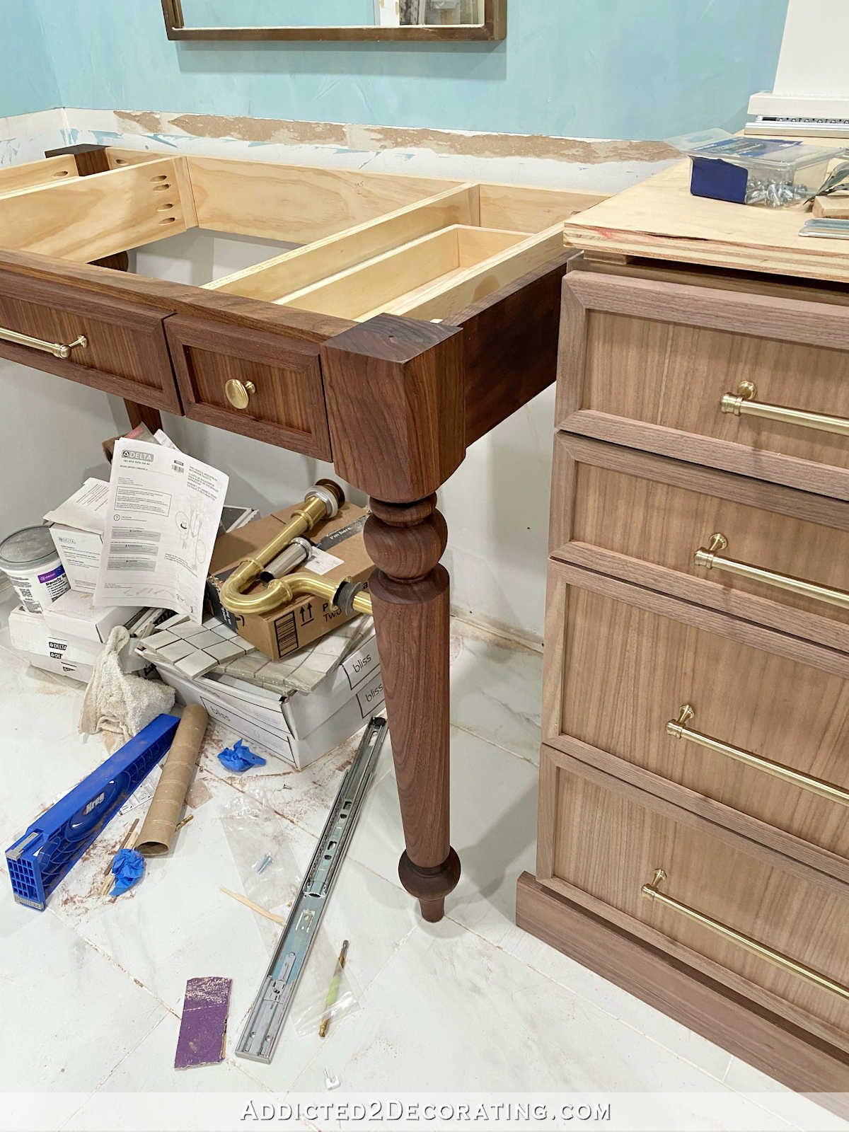 Finishing A Walnut Vanity With Rubio Monocoat Oil Plus 2C