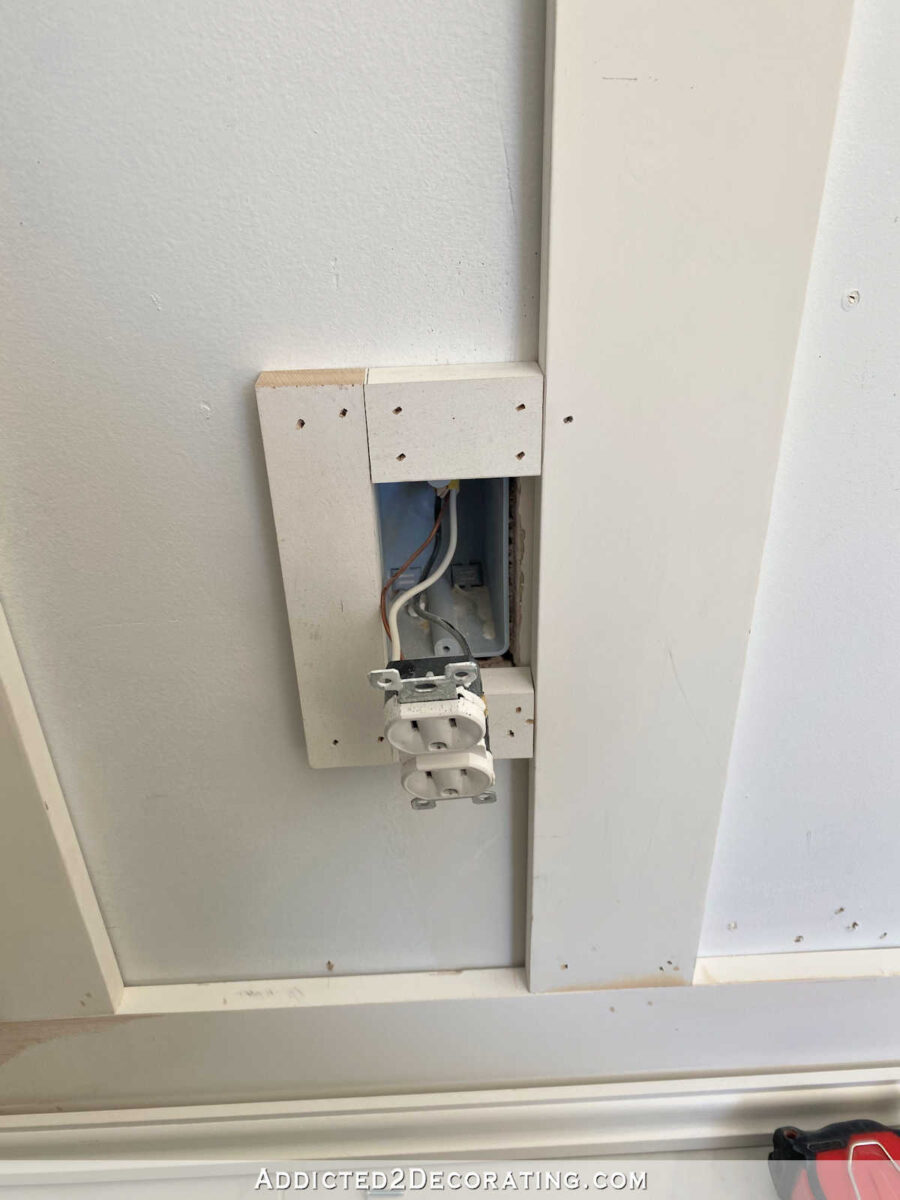 How To Extend An Outlet For Tile Or Wainscoting Addicted 2 Decorating®