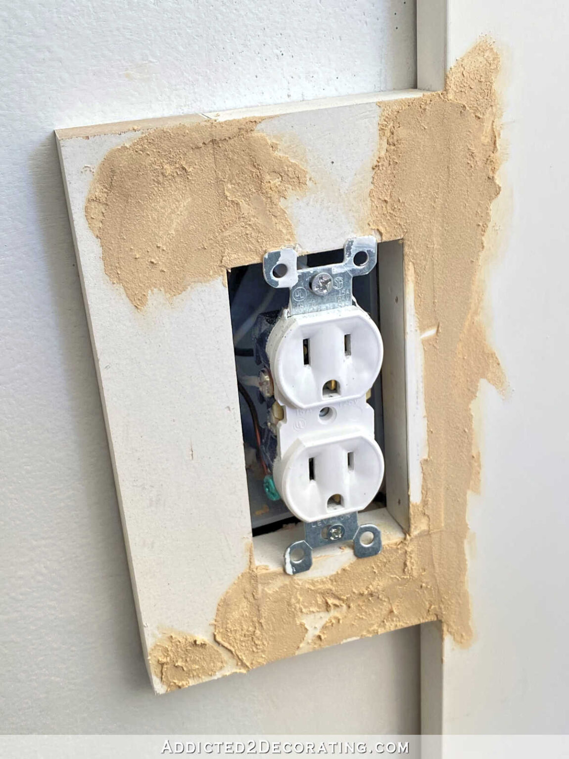 How To Extend An Outlet For Tile Or Wainscoting Addicted 2 Decorating®