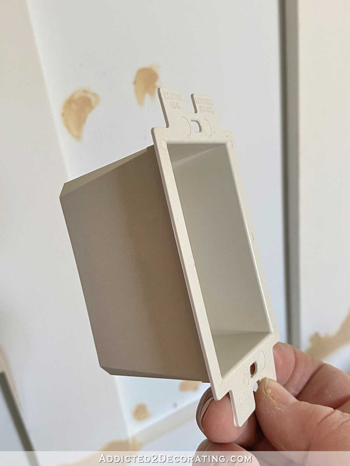 How To Extend An Outlet For Tile Or Wainscoting Addicted 2 Decorating®