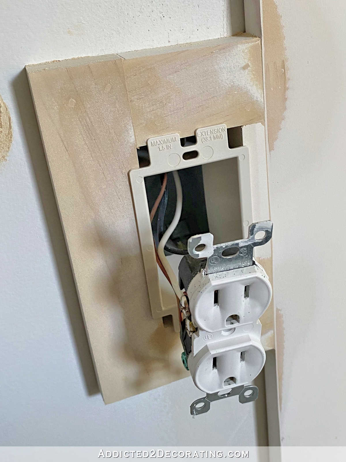 How To Extend An Outlet For Tile Or Wainscoting How To Extend An Outlet For Tile Or Wainscoting