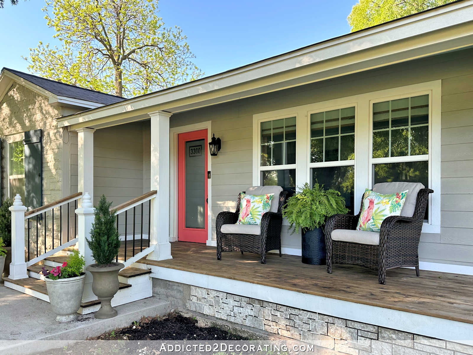 New Front Porch Chairs