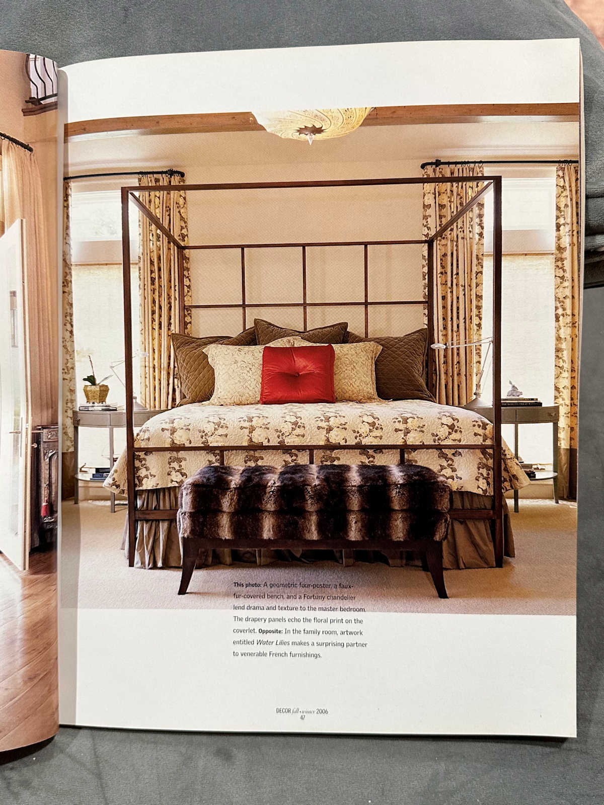 Bedroom design from 2006. Is there such a thing as timeless master bedroom design?