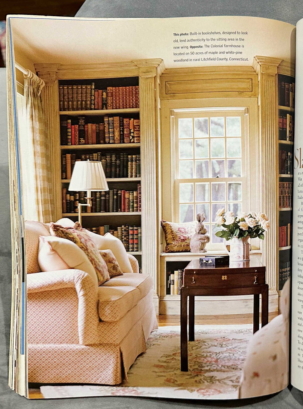 Home library design from 2006. Is there such a thing as timeless home library design?