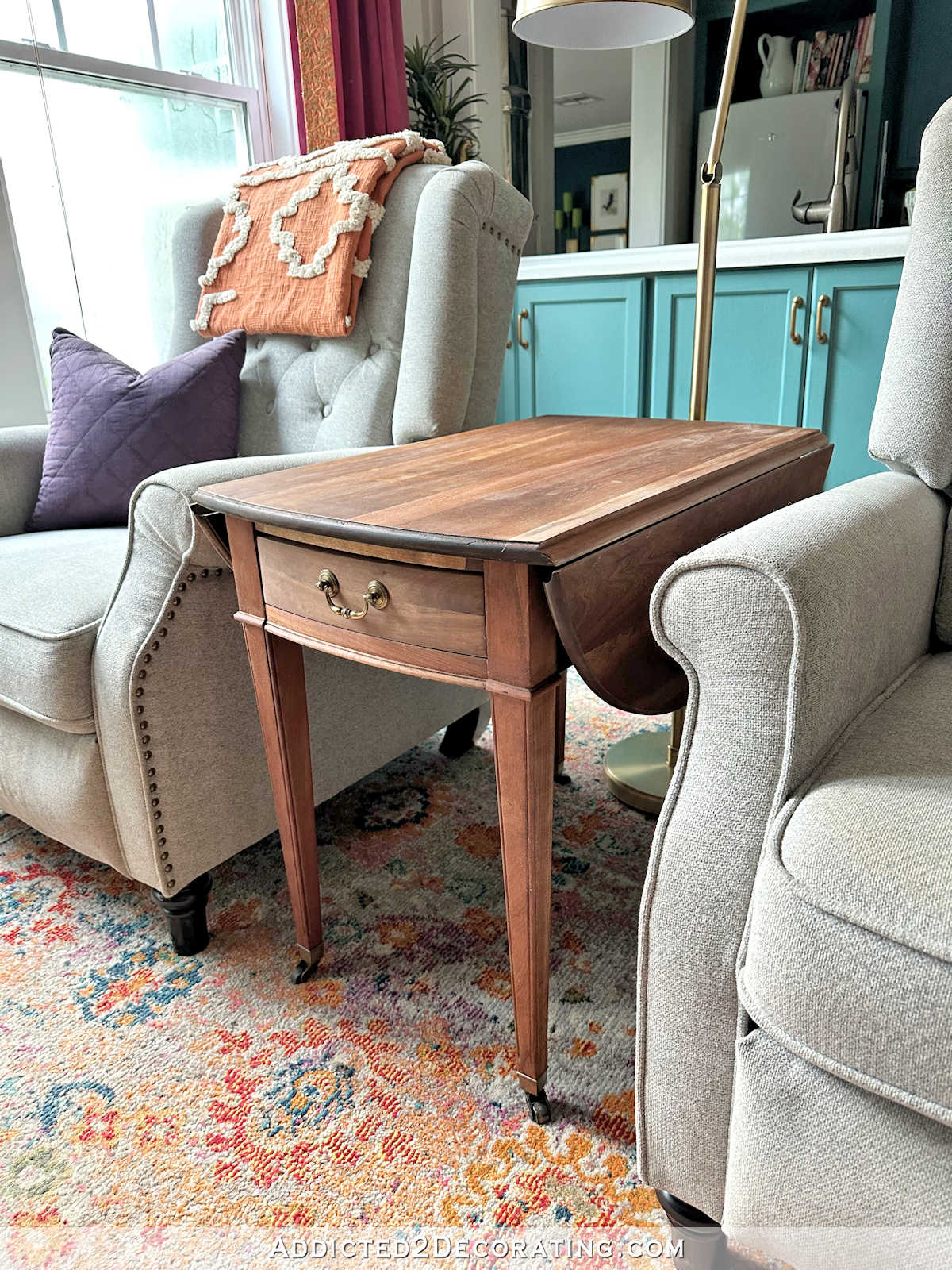 A 30-Minute Side Table Makeover With Danish Oil