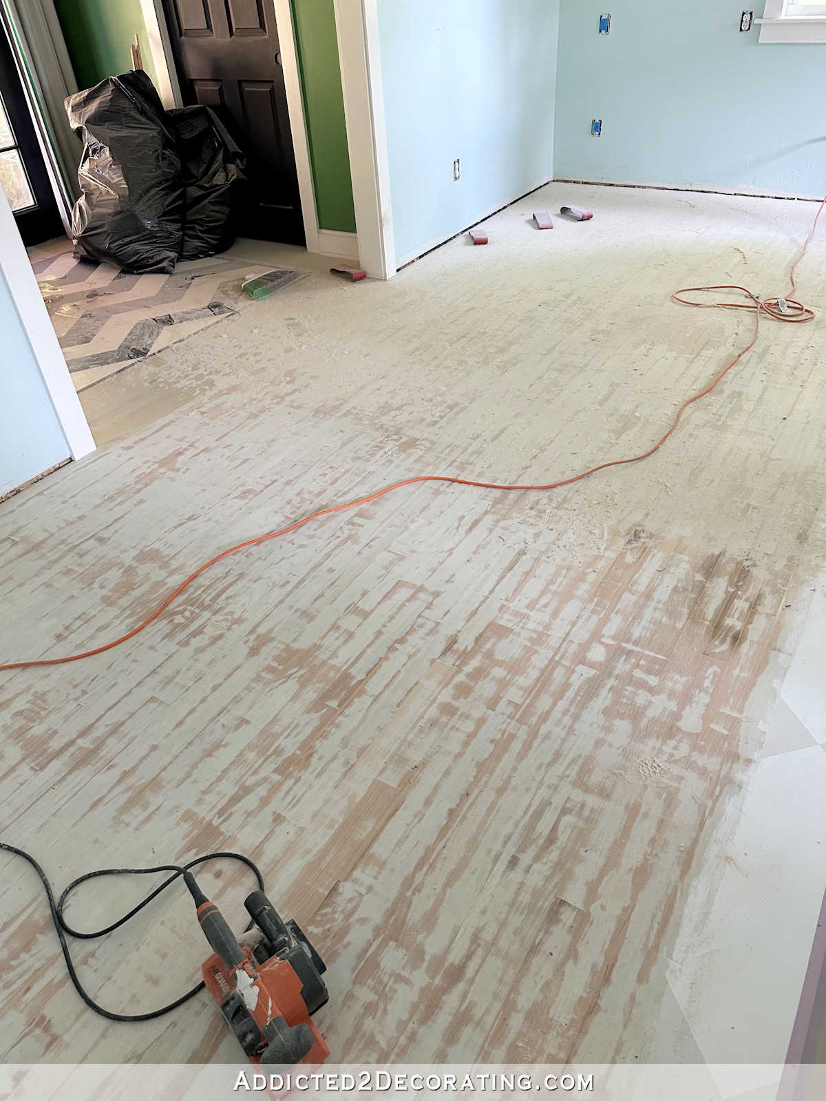Studio Floor Progress — On The Home Stretch!