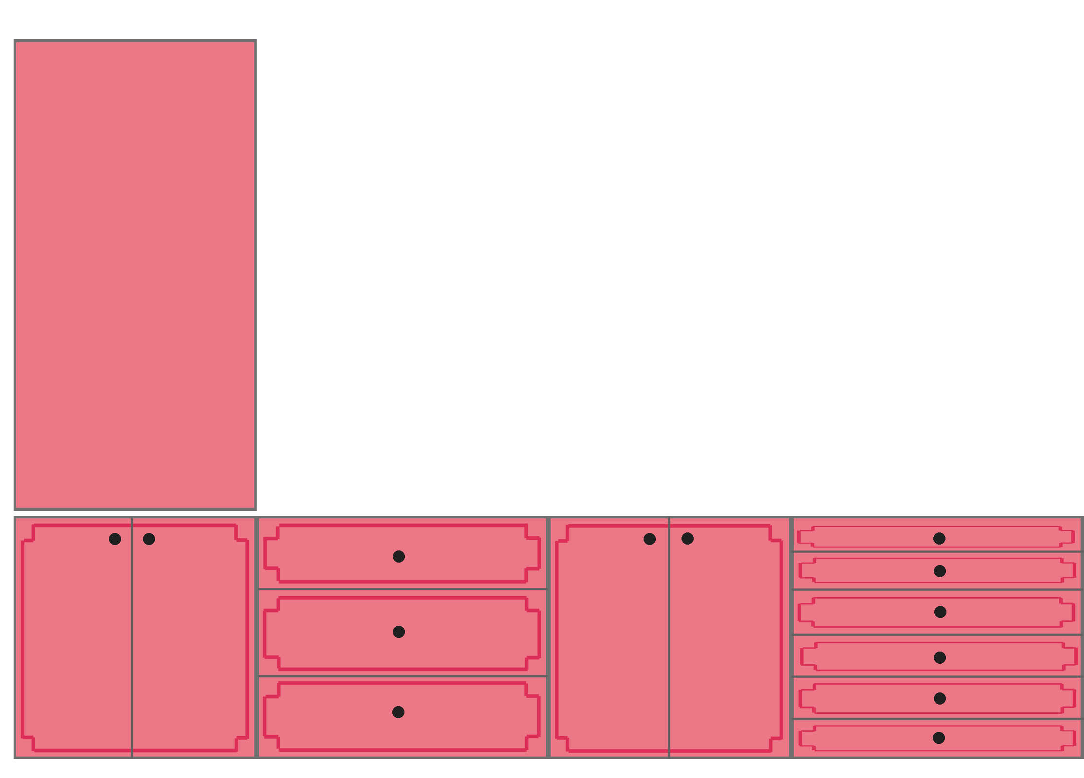 Deciding On A Trim Design For My Studio Cabinet Doors & Drawer Fronts