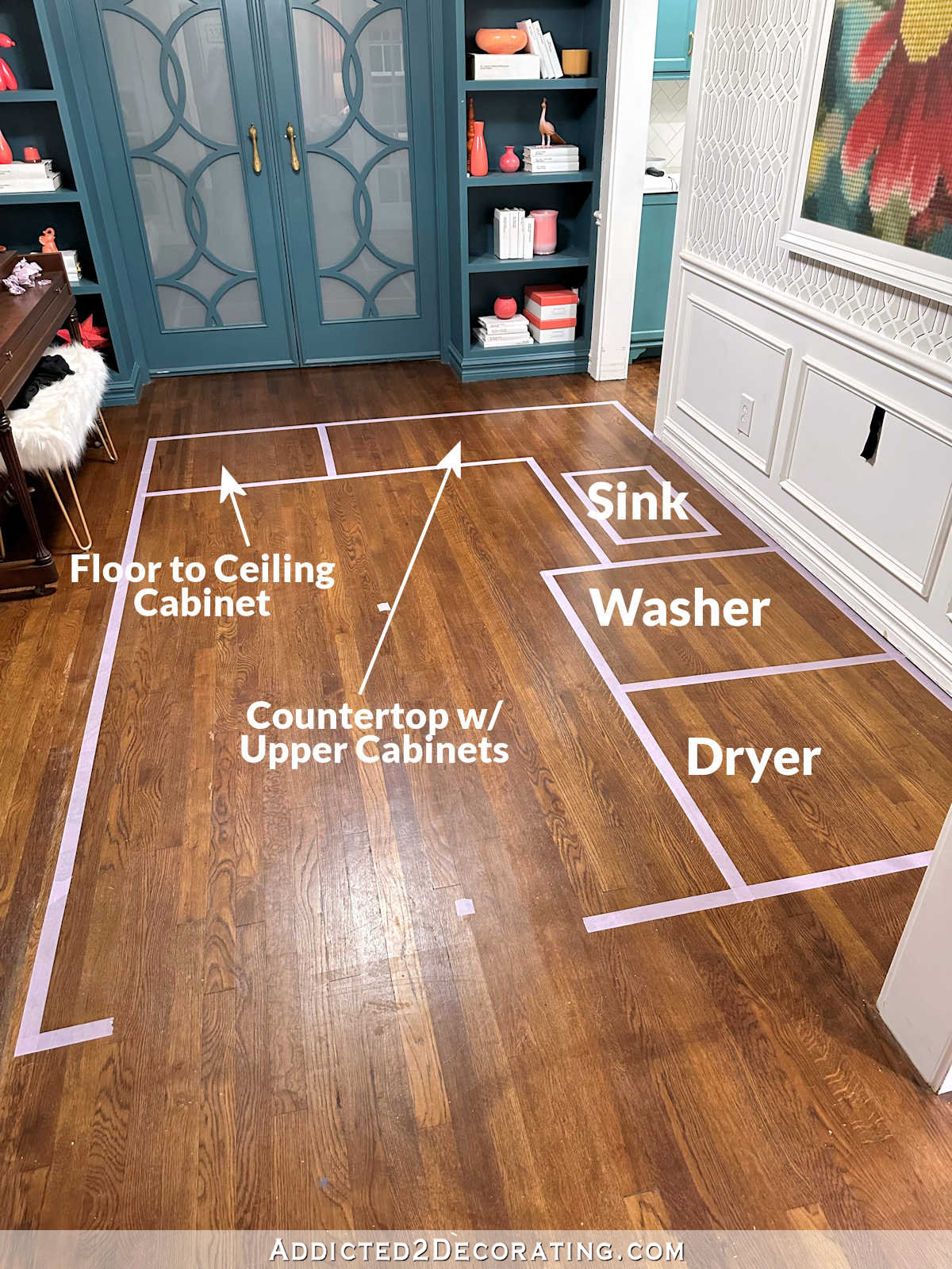 Testing Out Floor Plan Room Sizes In Real Life