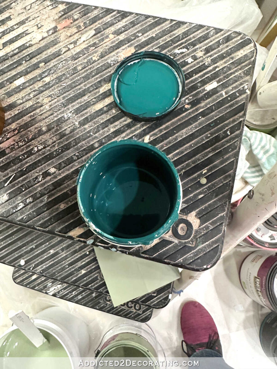 Behr Beta Fish - dark teal paint color