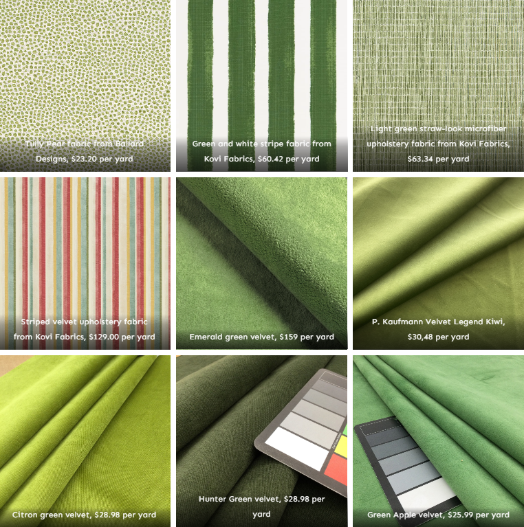 Fabric Options For My Desk Chair (These Are The Swatches I’ve Ordered)
