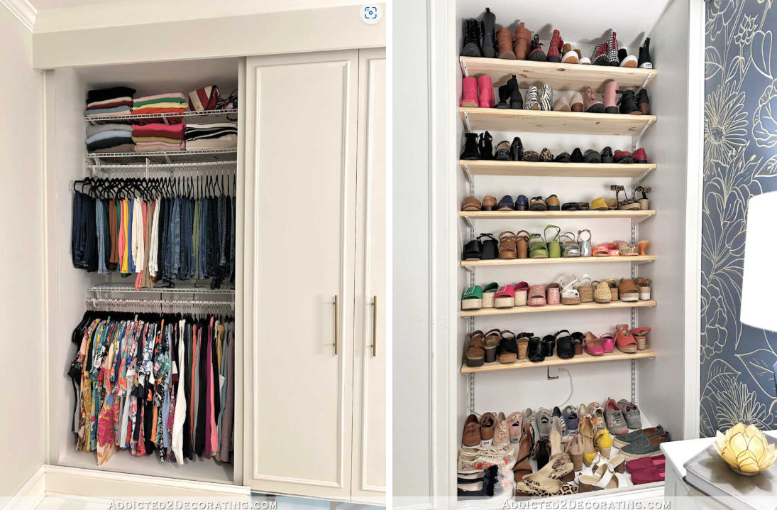 C.O.P. – My “New” Small But Efficient Clothes Closet