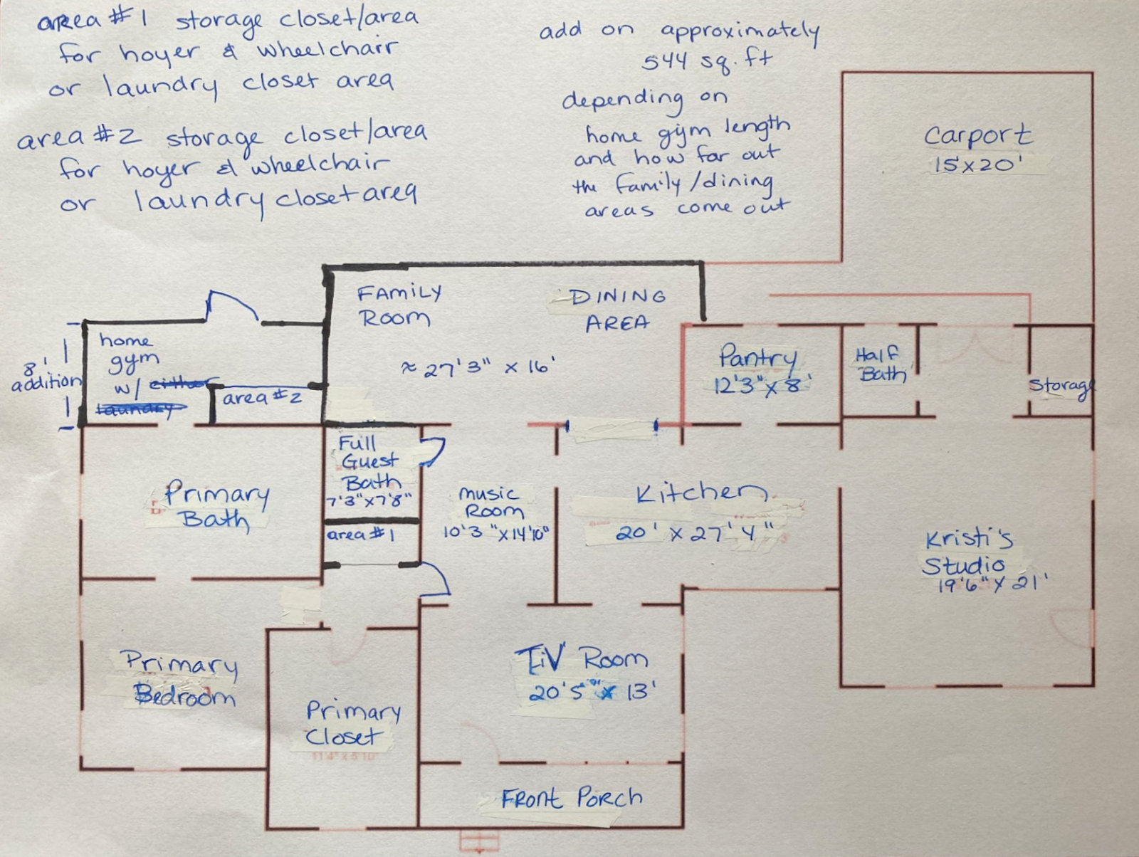 Reader-Submitted Floor Plan/Space Planning Suggestions