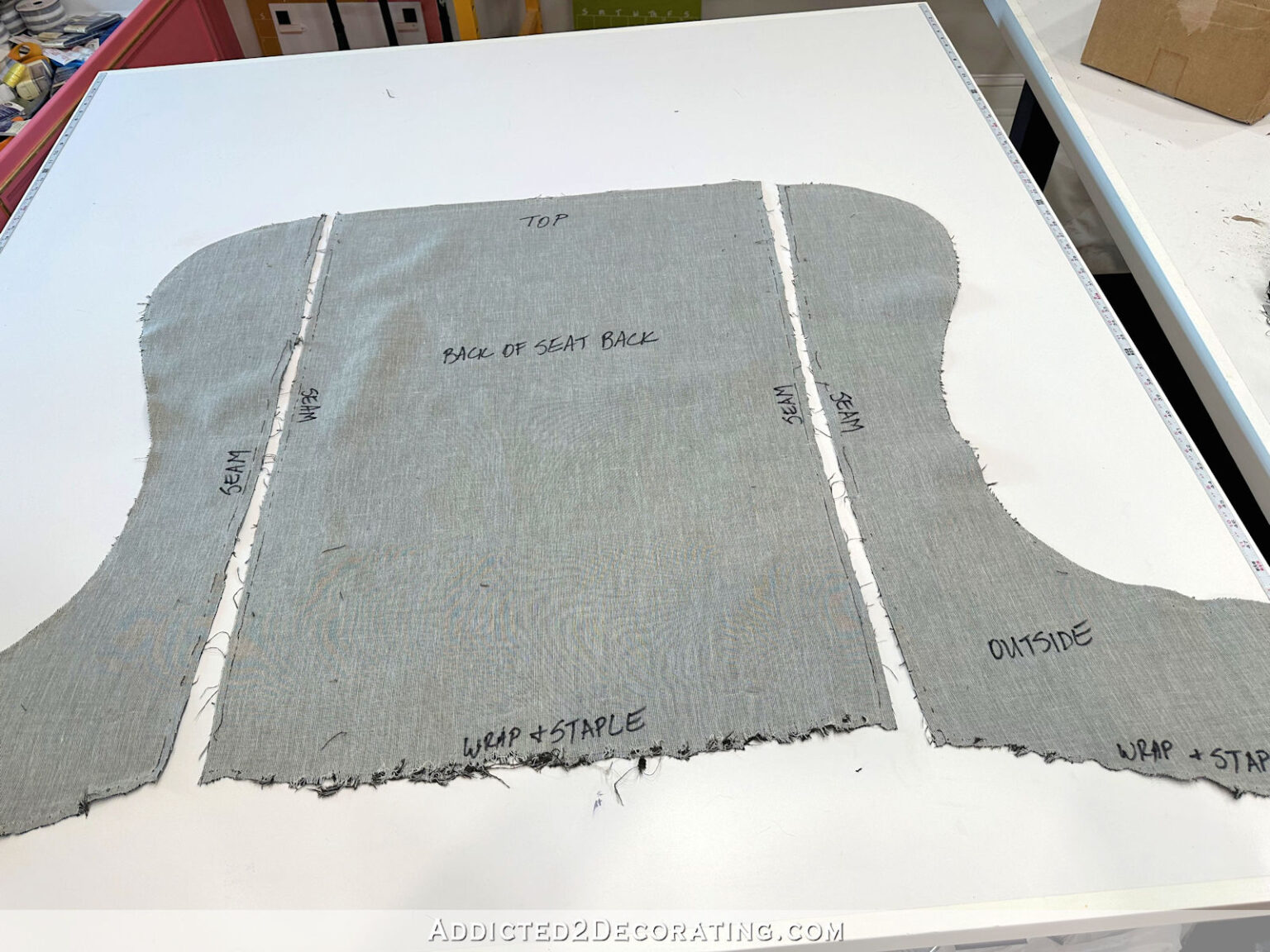 How To Reupholster A Chair - Part 1 (Removing The Fabric & Making ...