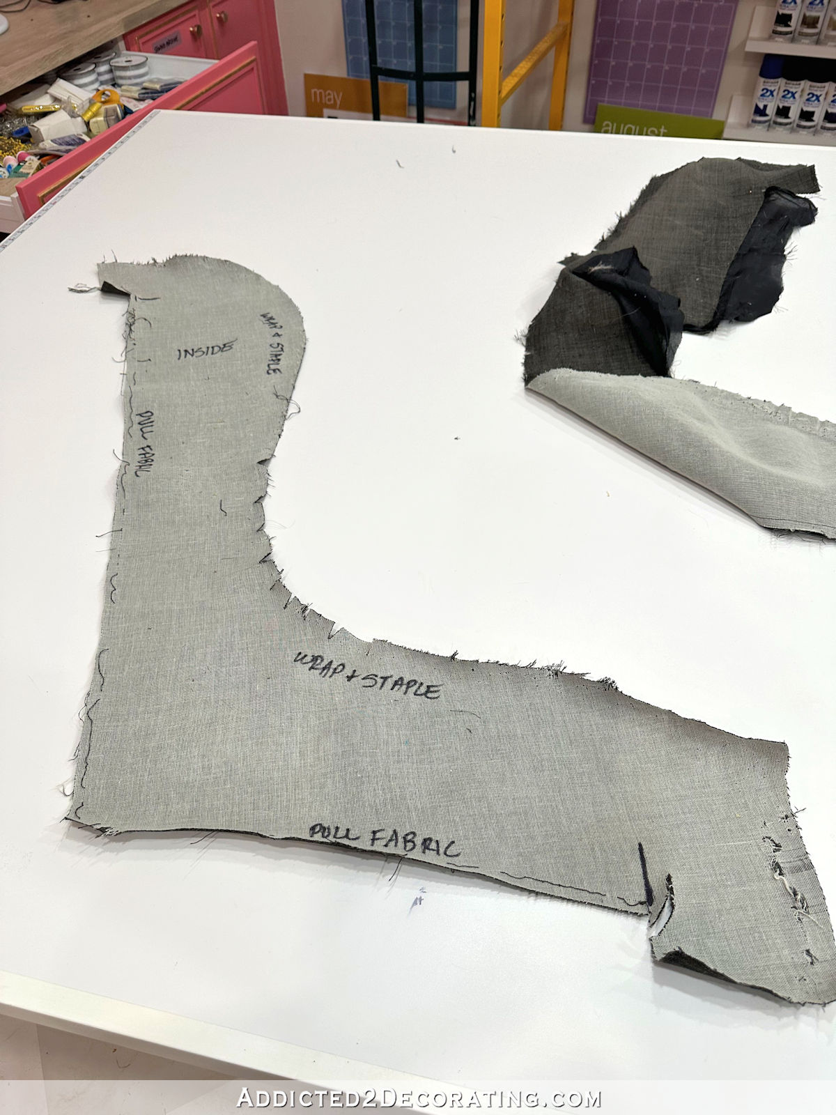 How To Reupholster A Chair - Part 1 (Removing The Fabric & Making