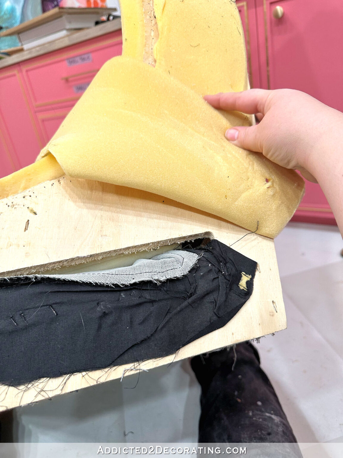 How To Reupholster A Chair - Part 1 (Removing The Fabric & Making ...