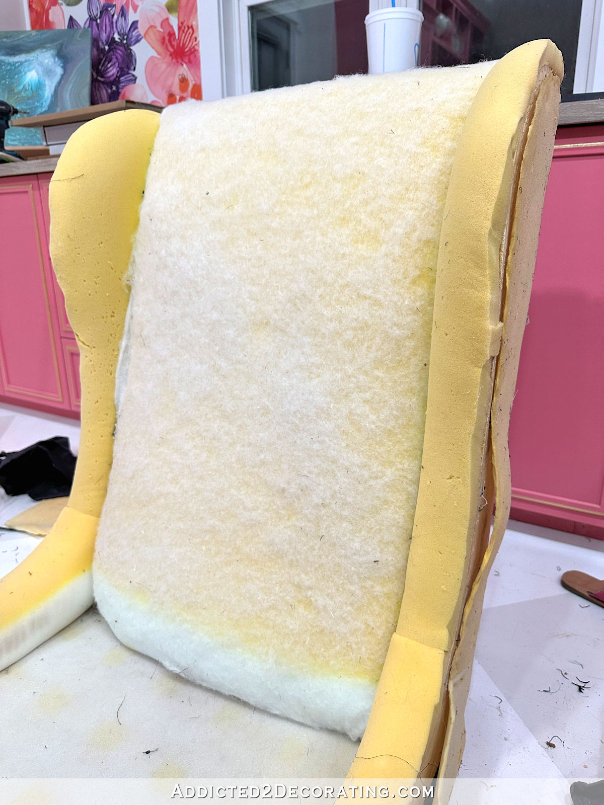 How To Reupholster A Chair - Part 1 (Removing The Fabric & Making ...