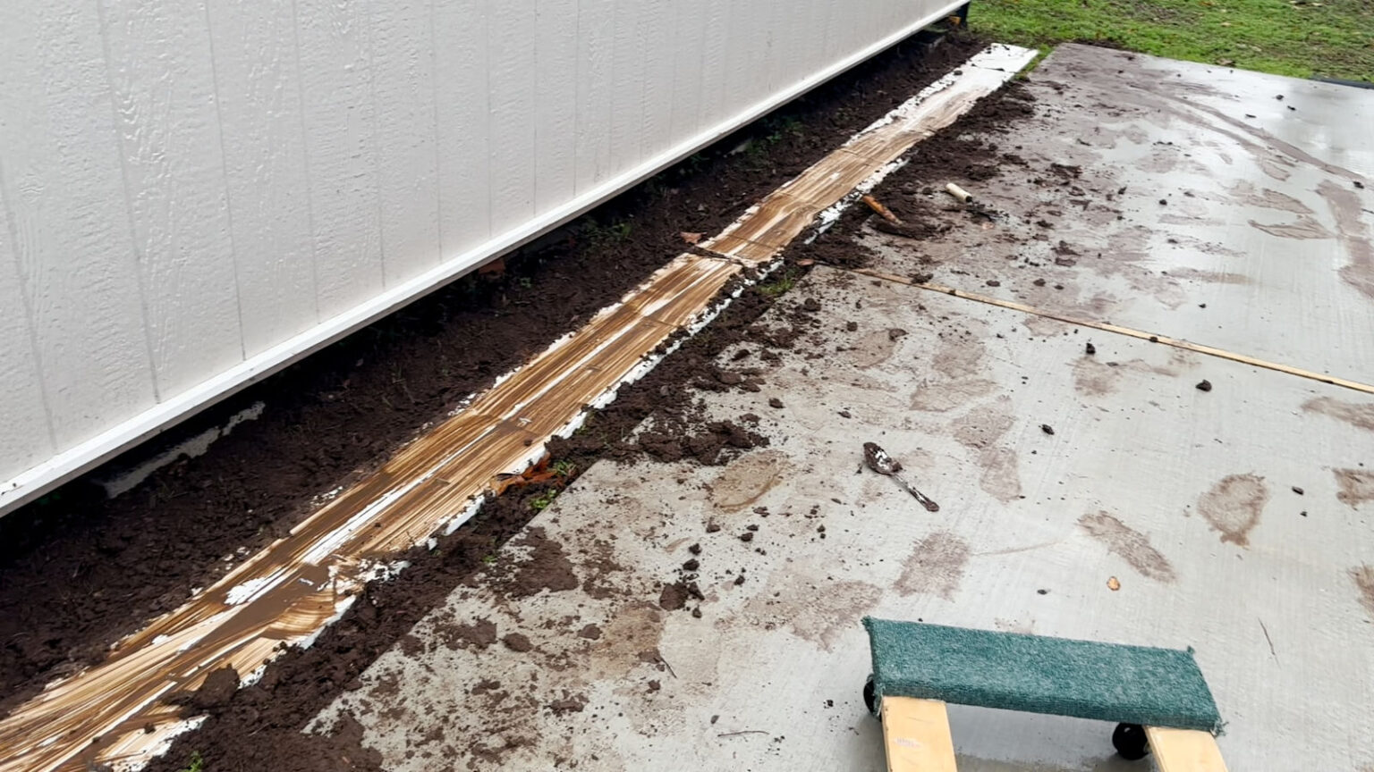 Using Rope As Skirting The Finished Workshop Skirting (Using PVC Boards) - Addicted 2 Decorating®