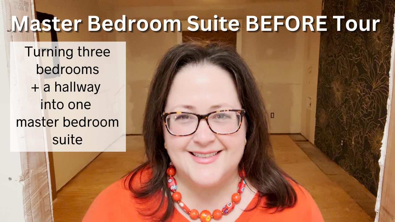 Video Tour (Plus Lots Of Photos) Of The BEFORE Of Our Master Bedroom Suite