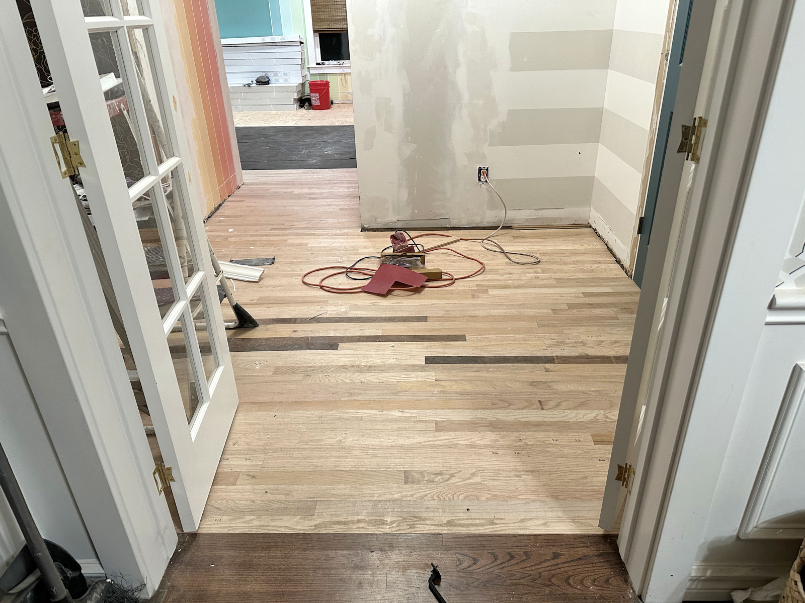 Master Bedroom Suite Progress!! (Flooring Progress & Prepping For Paint)