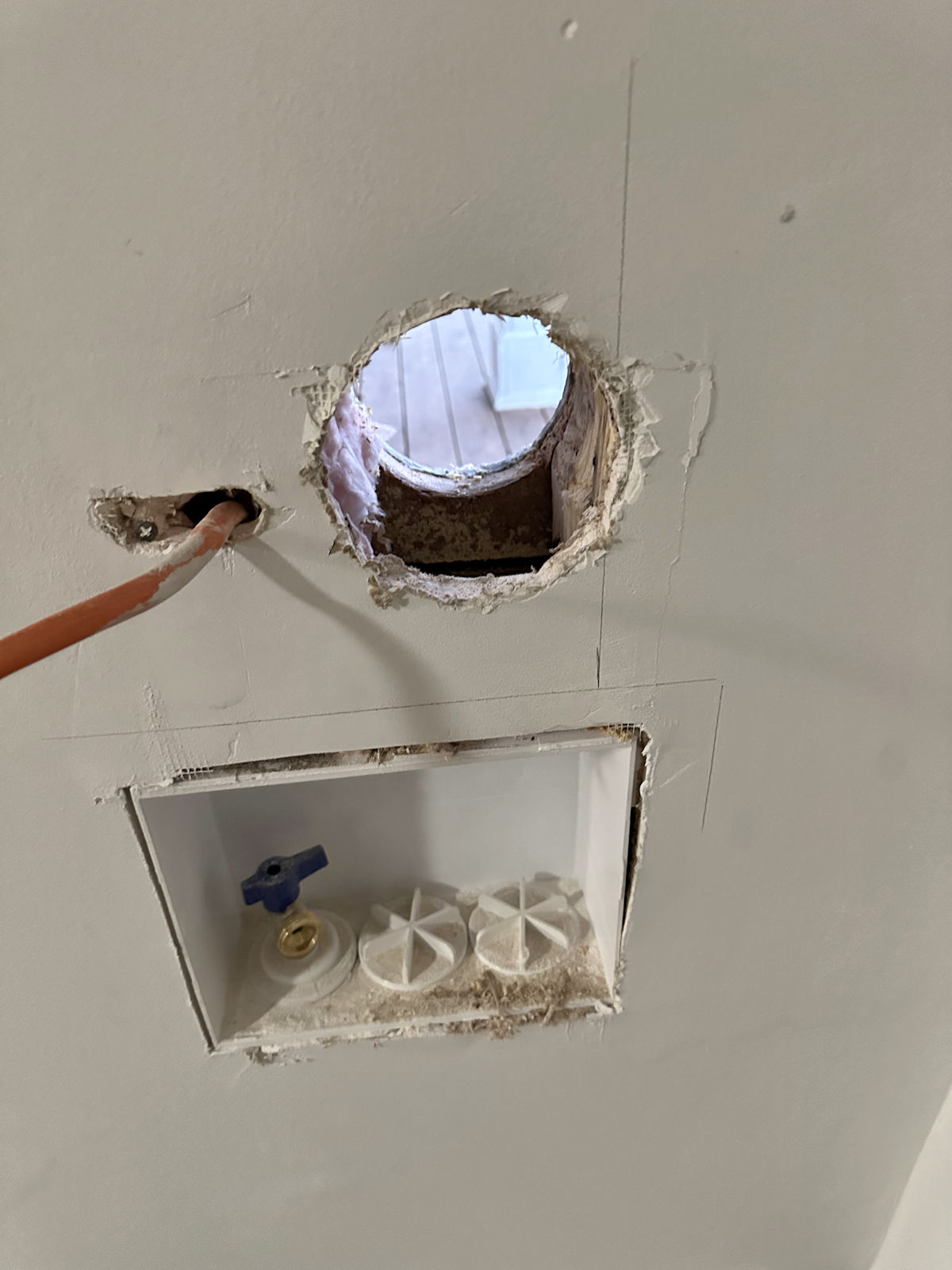 It’s Not The Update You Want, But It’s The Update I Needed (Installing New Dryer Ductwork In The Wall)