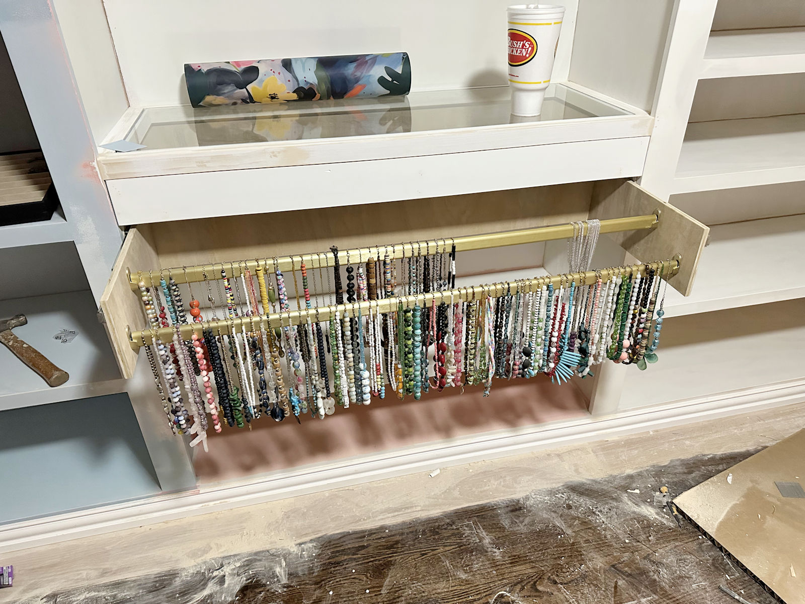 DIY Necklace Organizer (Please Help Me Finish Or Improve Upon This Design!)