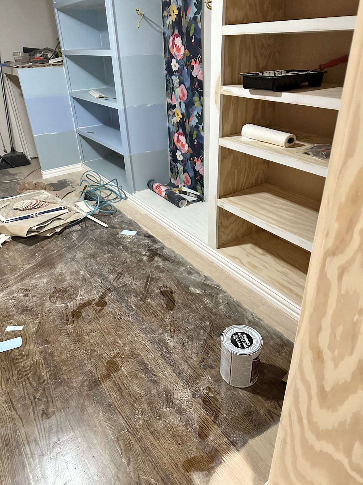 Adding Flourish And Pretty Molding To My Closet Cabinets - Addicted 2 ...