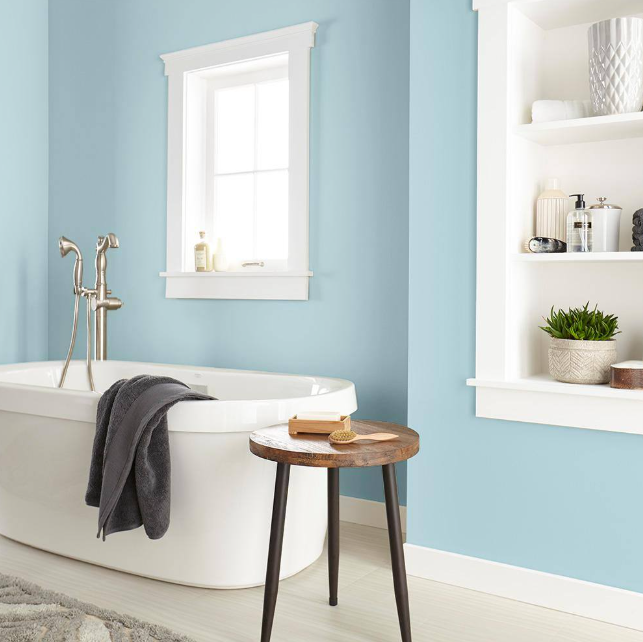 Behr Air Blue paint color