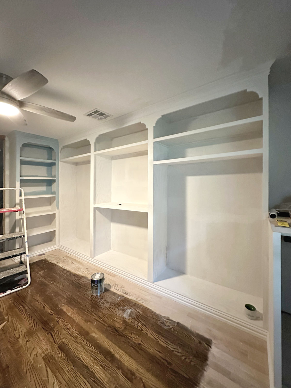Walk-In Closet Update — Cabinet Progress, Artwork & Lighting Decision, And Flooring Disappointment (Plus, A Self-Control Update)