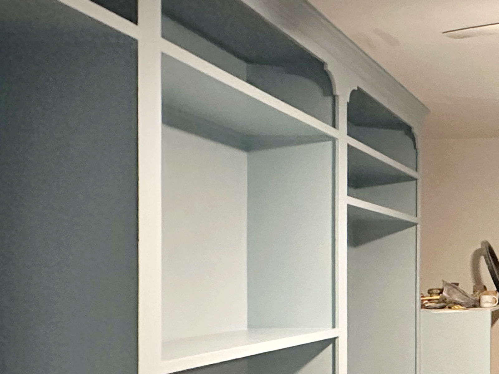 The Closet Cabinets Are Painted! (Plus, Why I Didn’t Spray The Cabinets, And Why I’m Not Using A Clear Topcoat)
