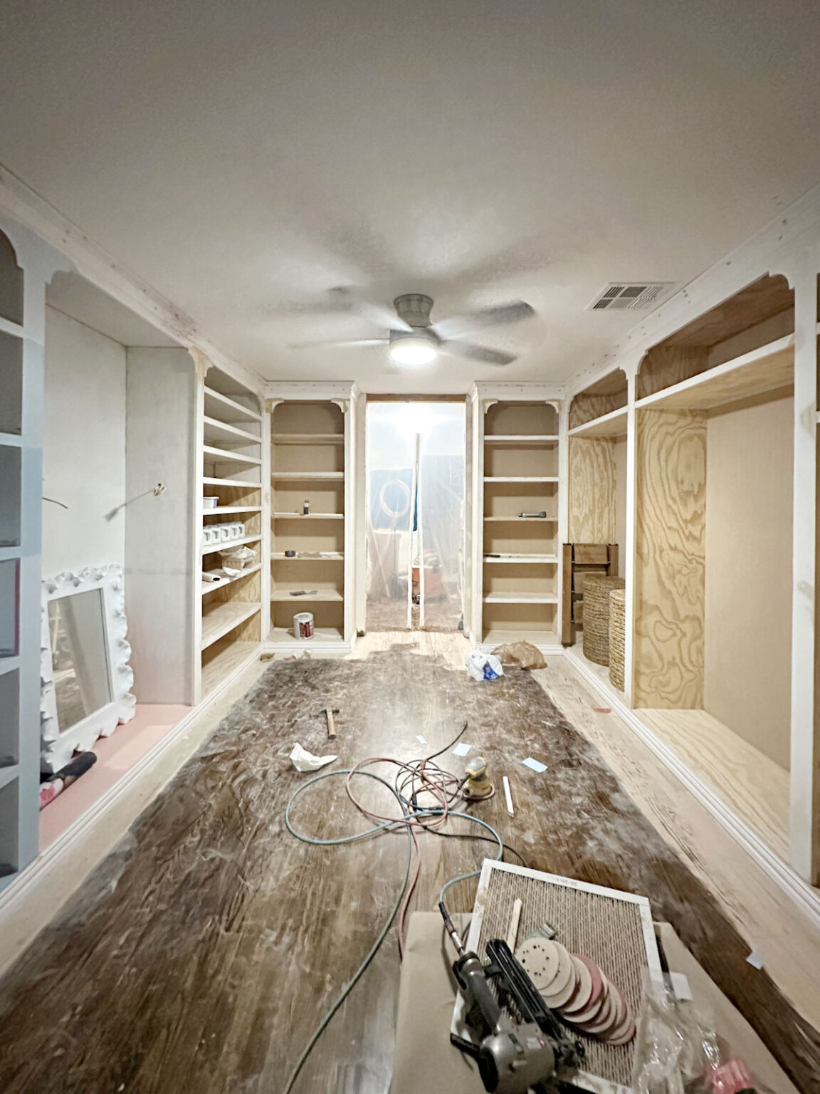 DIY Walk-In Closet Progress, Week Four (Paint Color Selection, Closet ...