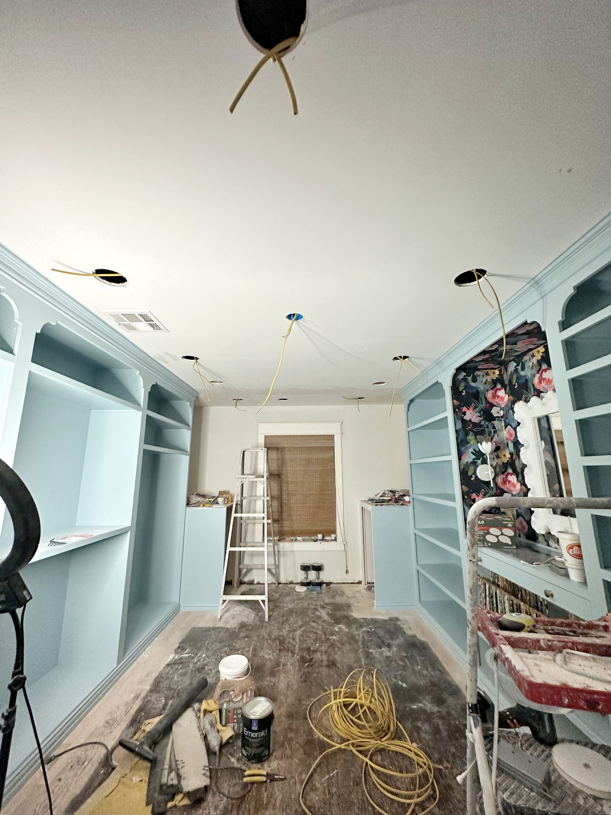 Adding Recessed Lights To My Walk-In Closet (Plus, My Workaround For My Phobia)