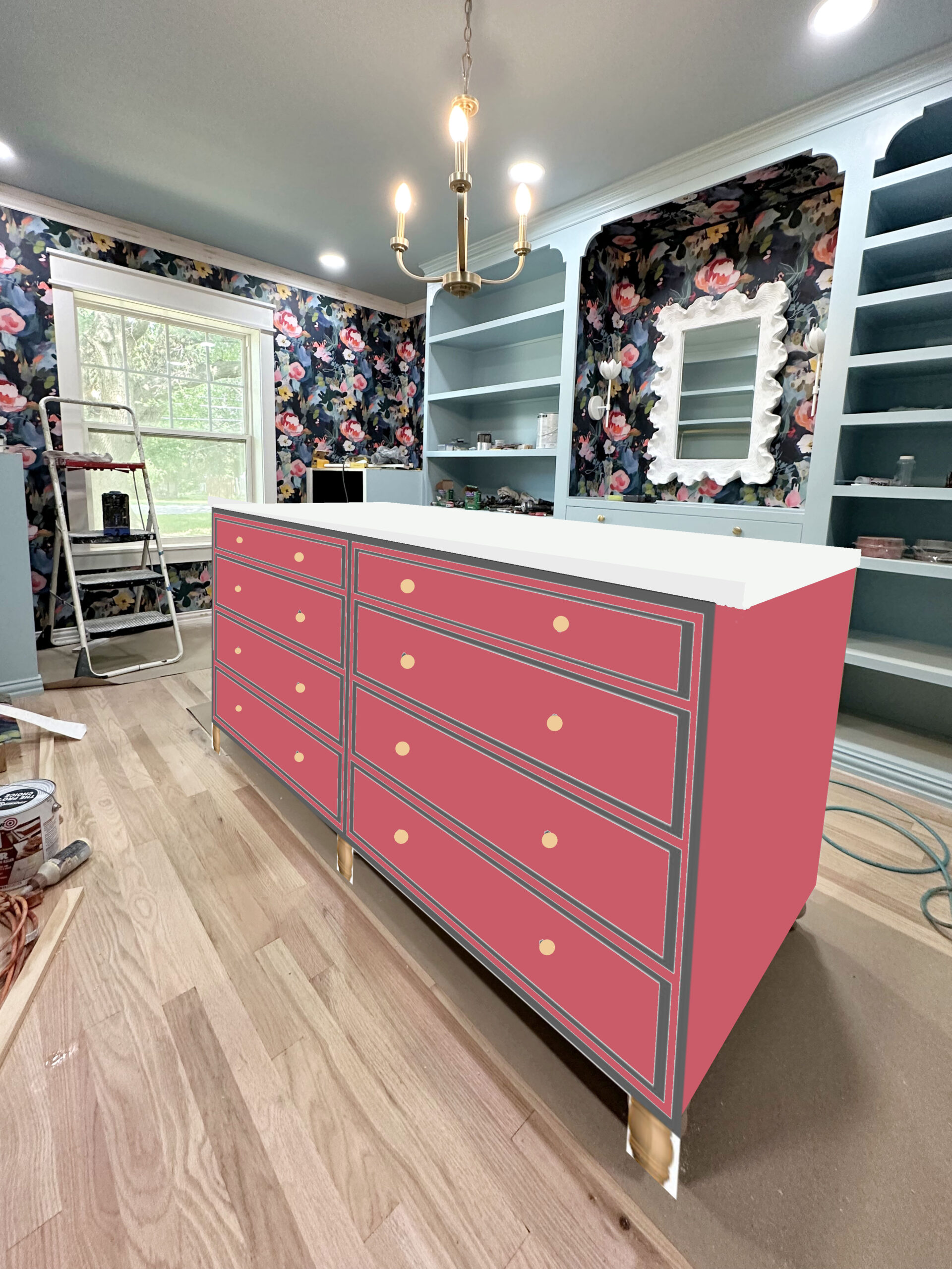 What Color Should I Paint My Walk-In Closet Island?