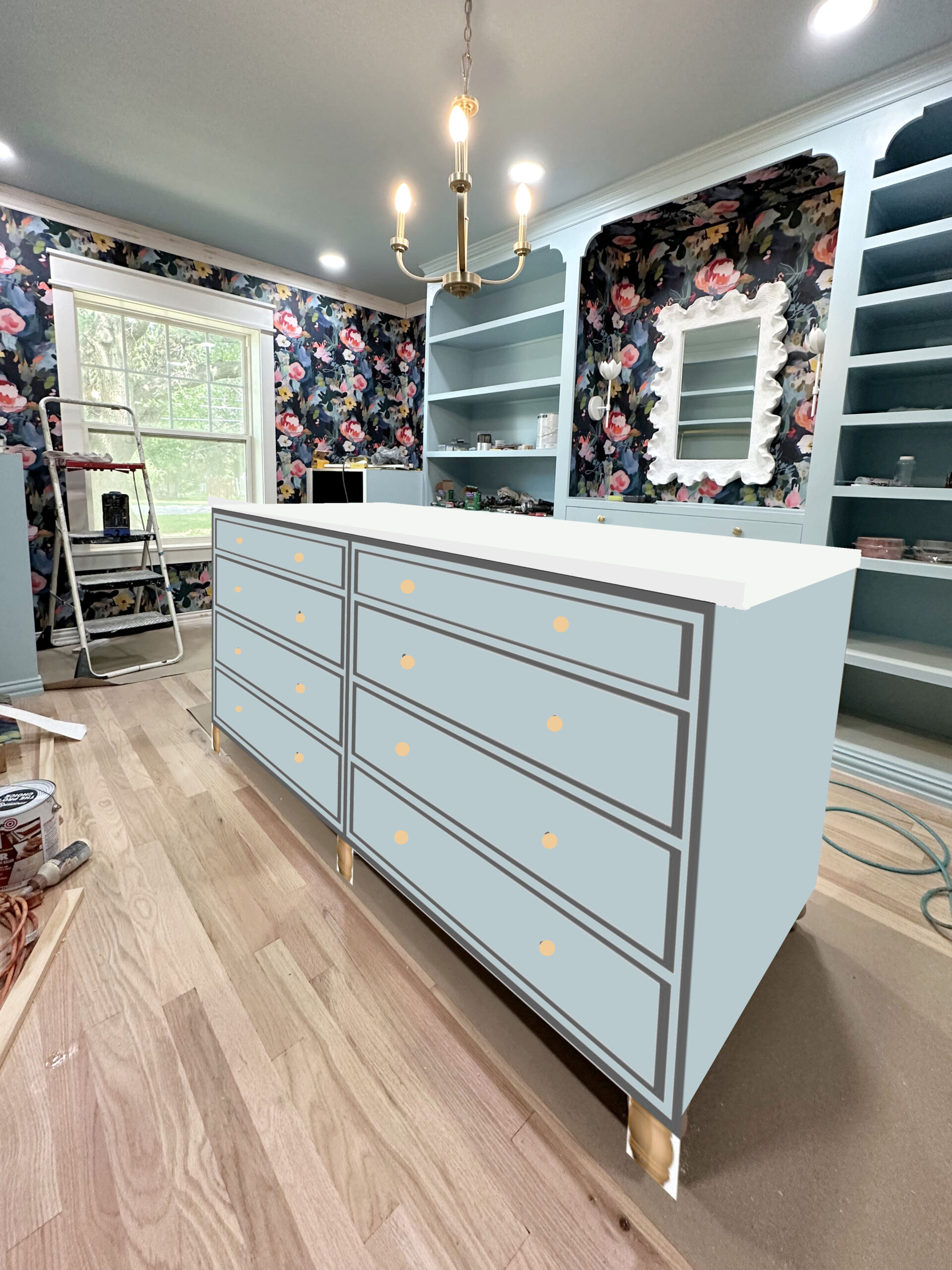 Decisions – Headboard Design, Recliner Color, Closet Island Color, and Countertop Design