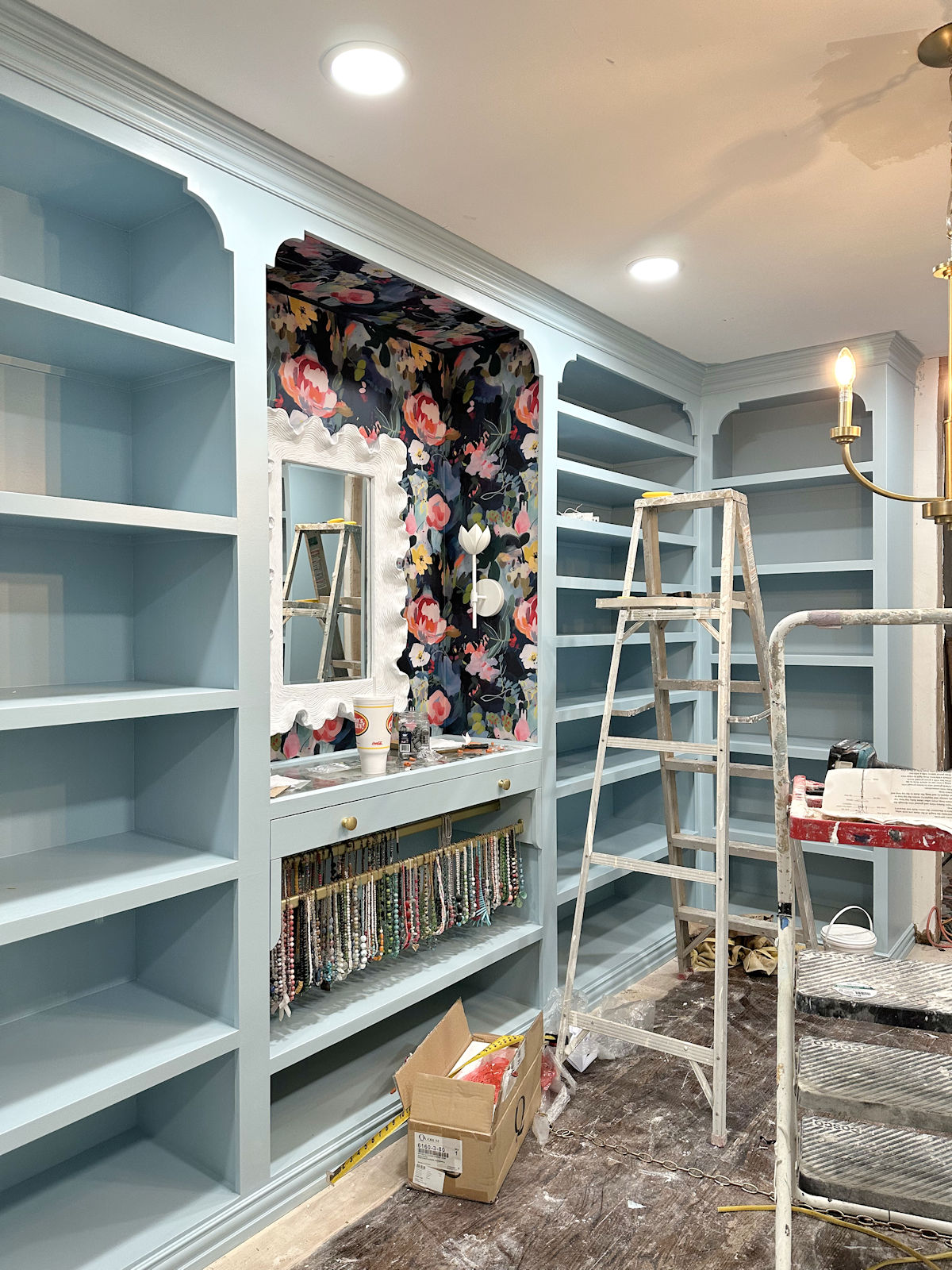 Order Of Operations: Finish The Closet Completely? Or Move On To The Bedroom?