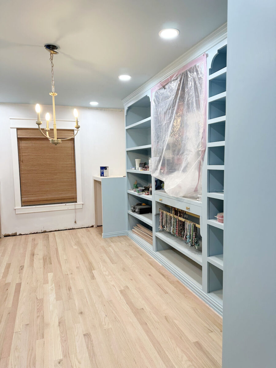 Bona Natural Seal on red oak hardwood floors under 5000K (daylight) LED lighting