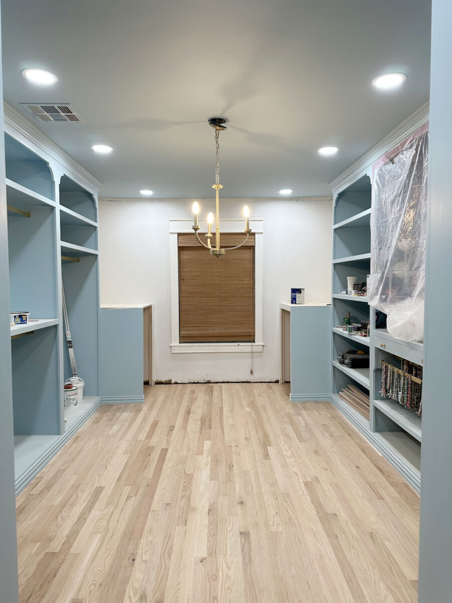 Bona Natural Seal on red oak hardwood floors -- clear topcoat still needs to be applied