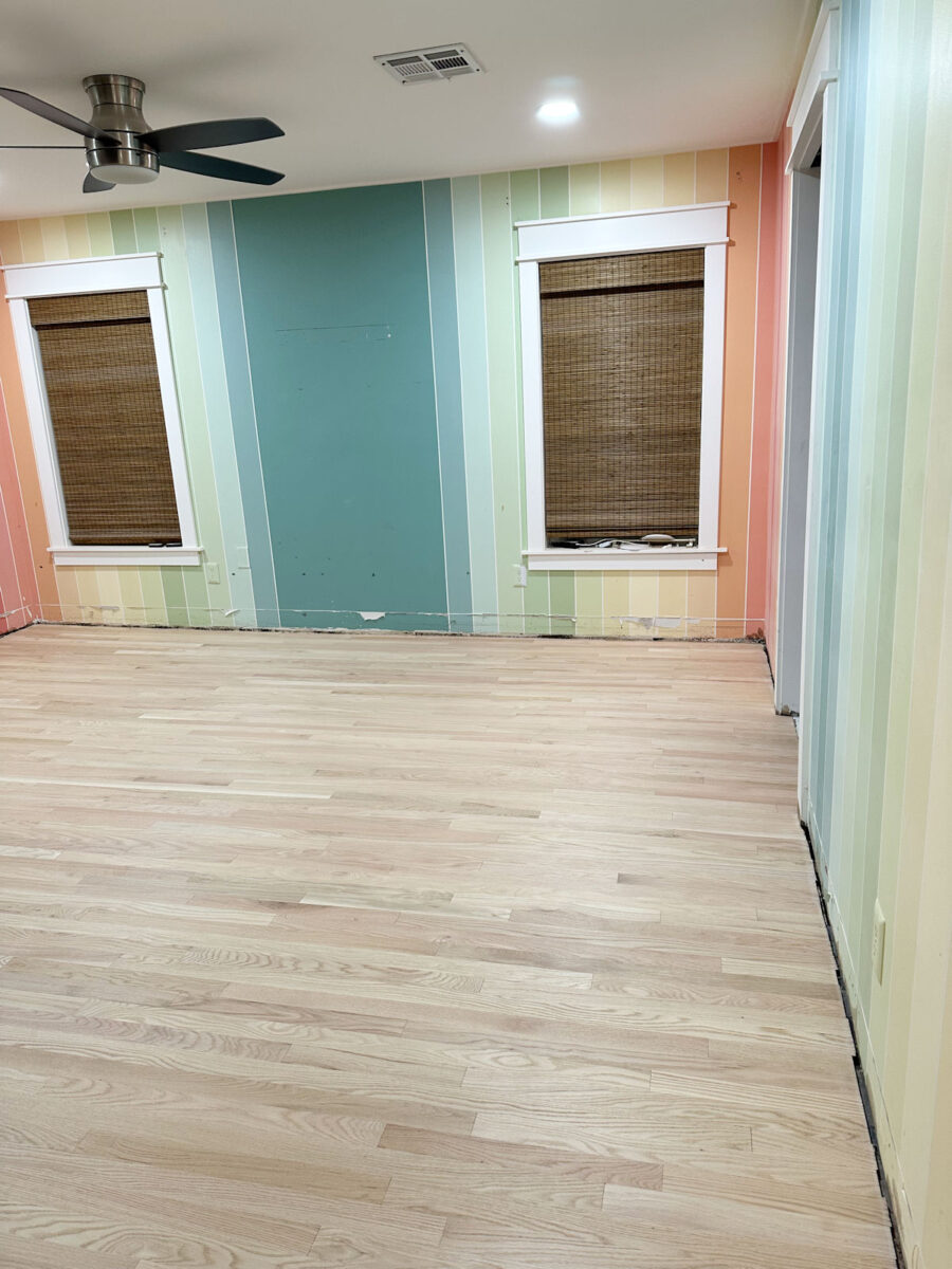 Bona Natural Seal on red oak