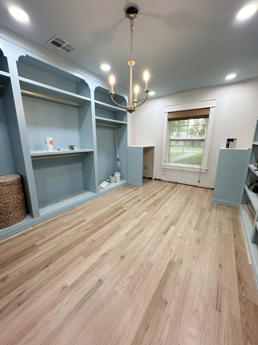 Bona Natural Seal and Traffic HD on red oak floors